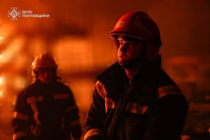 Ворог повторно вдарив по рятувальниках: на Полтавщині 4 загиблих та понад 30 поранених