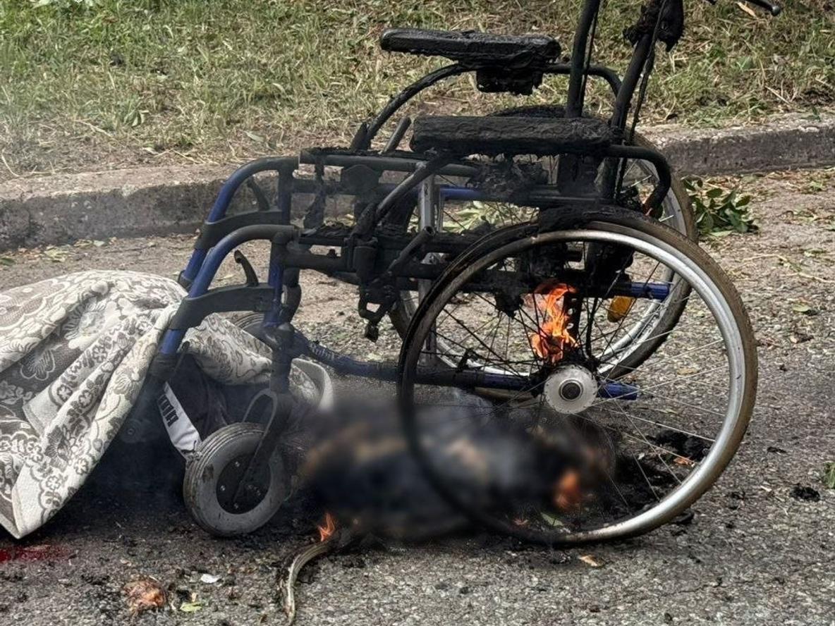 Нікополь Наслідки удару