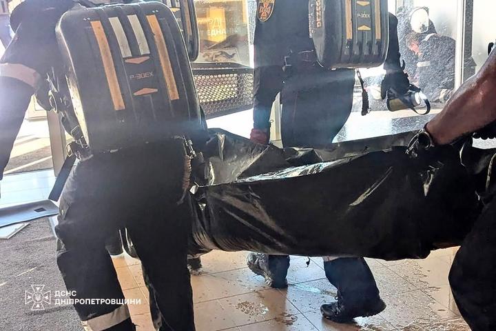 In Kryvyi Rih, a strike UAV attacked the city's largest shopping complex: 15 people were killed and about 130 were wounded