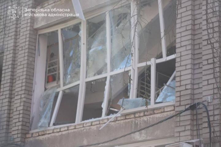 Наслідки атаки в Запоріжжі