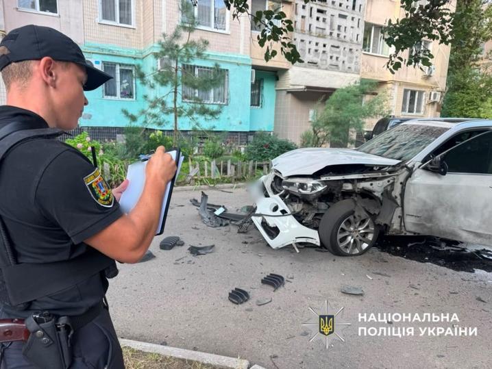 В Одесі вибухнув автомобіль: поранено водія, – поліція