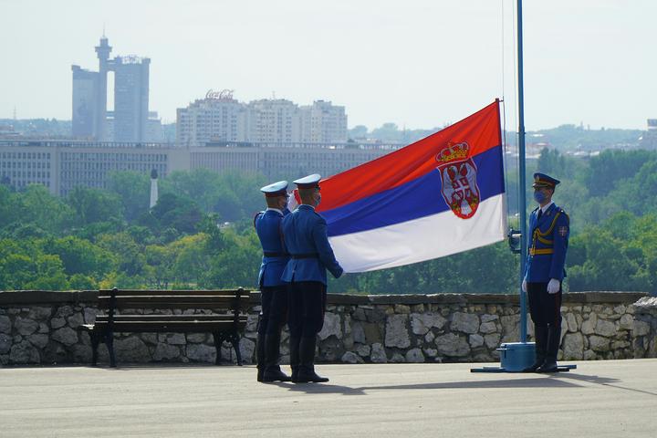 Прапор Сербії