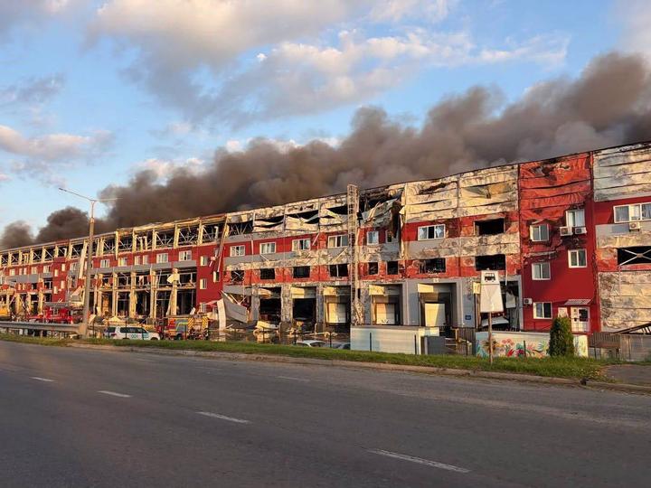 A Russian strike destroyed a UNICEF warehouse containing nearly $4 million worth of humanitarian aid for children