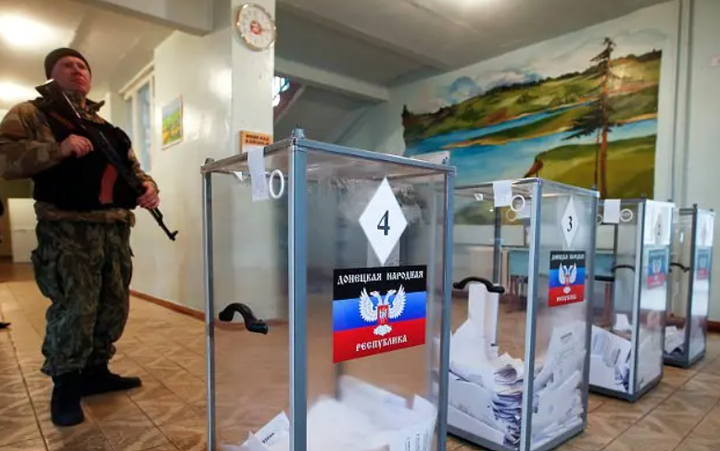 Псевдовибори до Держдуми: на ТОТ Донеччини почнуть голосування за 21 день до офіційної дати, – ЦПД