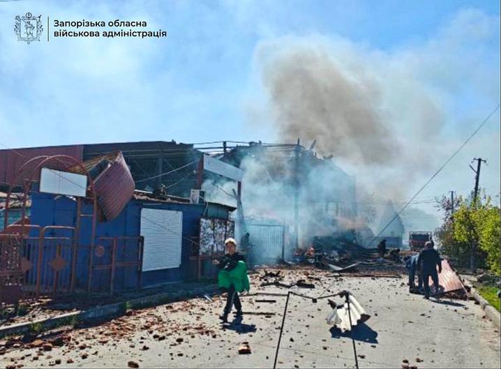 Внаслідок російського удару по Вільнянську загинуло подружжя