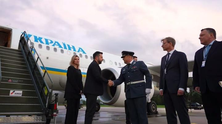 Зеленський прибув до Норвегії на прощання з королем Гаральдом V