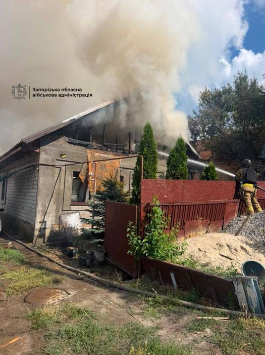 Наслідки атаки в Запоріжжі