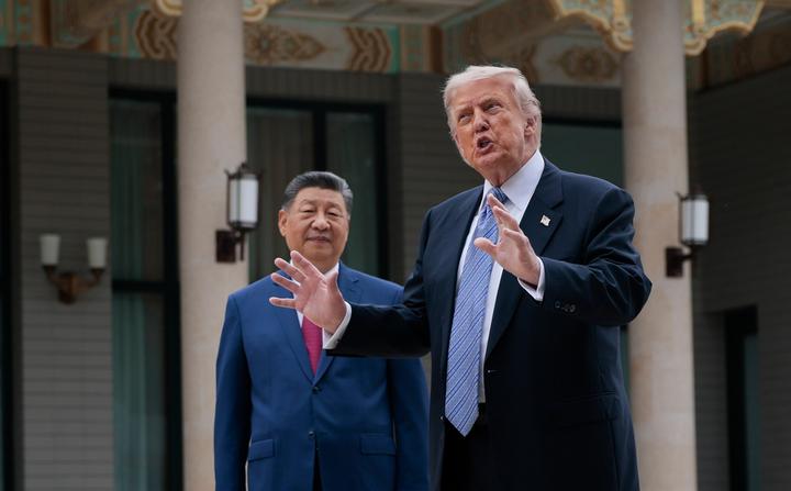 Дональд Трамп і Сі Цзіньпін