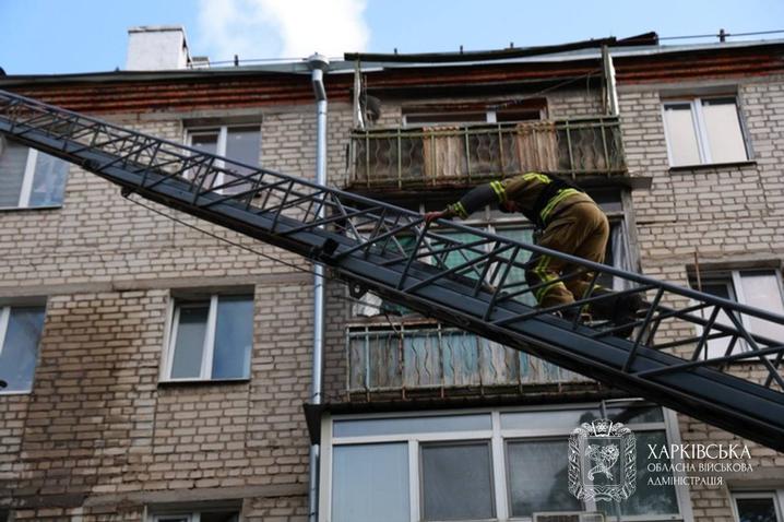 У Харкові два райони постраждали від атак ворожих дронів