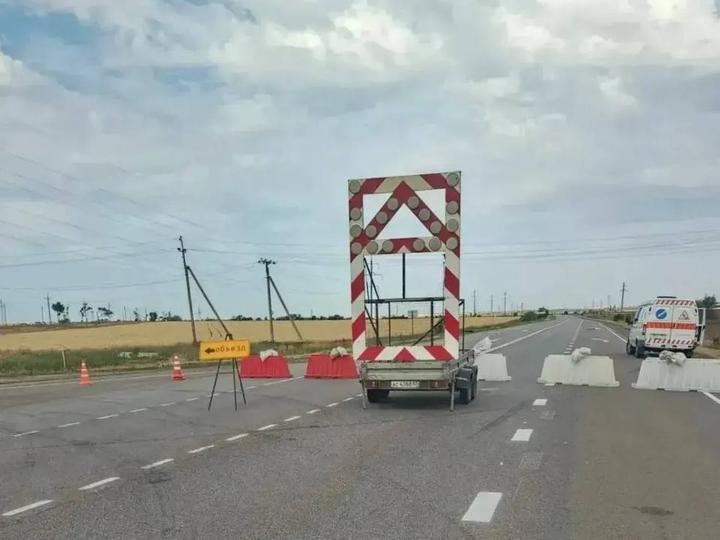 Перекрита дорога до Криму
