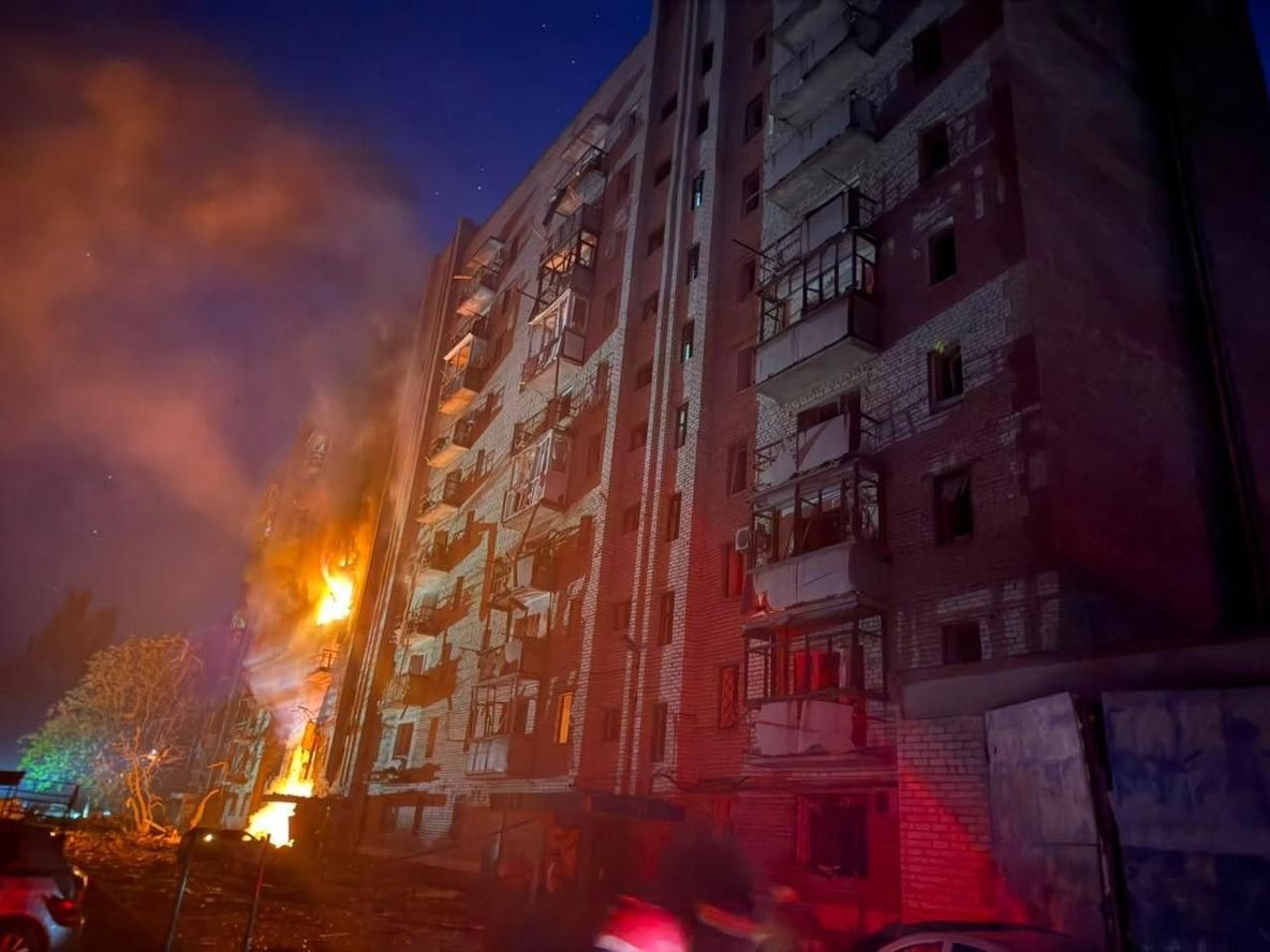 Donetsk region Shelling of Kramatorsk and the village of Bilenke