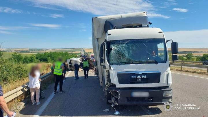 Аварія на Одещині
