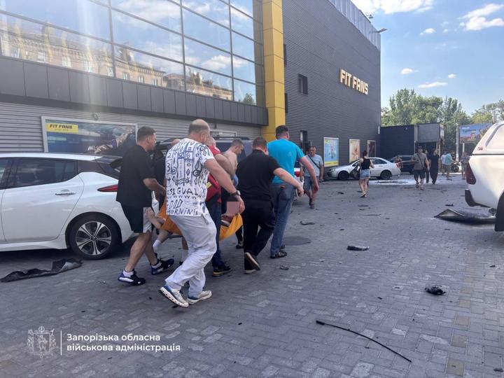 Атака по Запоріжжю