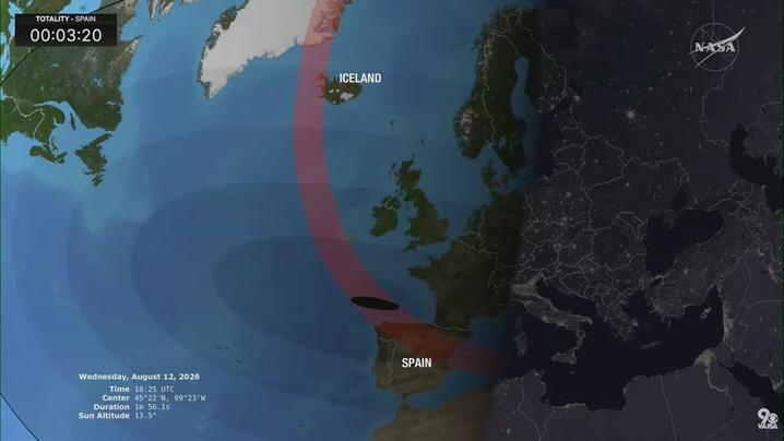 During its broadcast of the eclipse, NASA showed Crimea as part of Russia