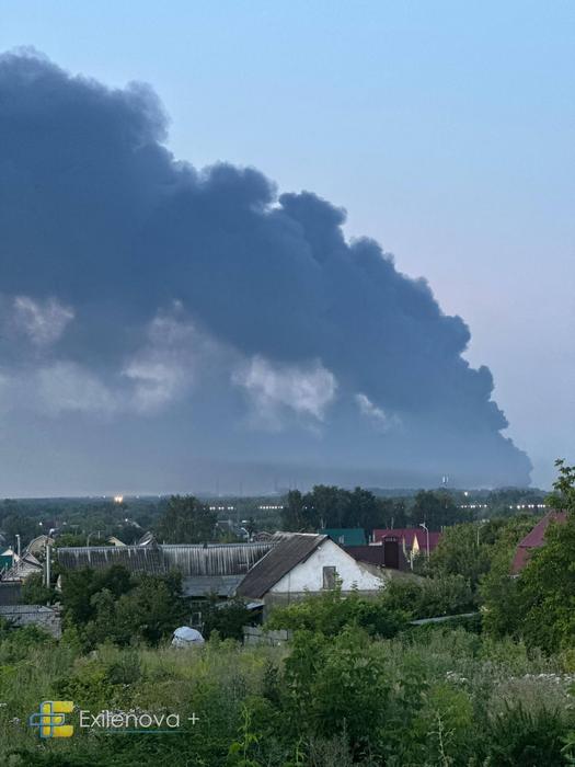 РФ Пожежа в Липецьку