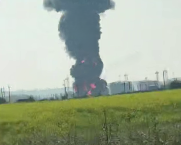 Fire at NS OIL