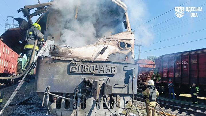 На Одещині російський реактивний дрон вдарив по пасажирському поїзду: є загиблі