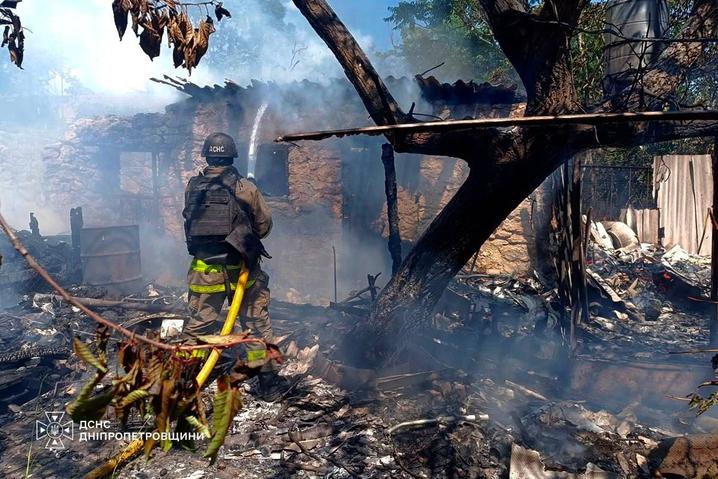На Дніпропетровщині від російських атак загинуло дві людини, четверо поранені