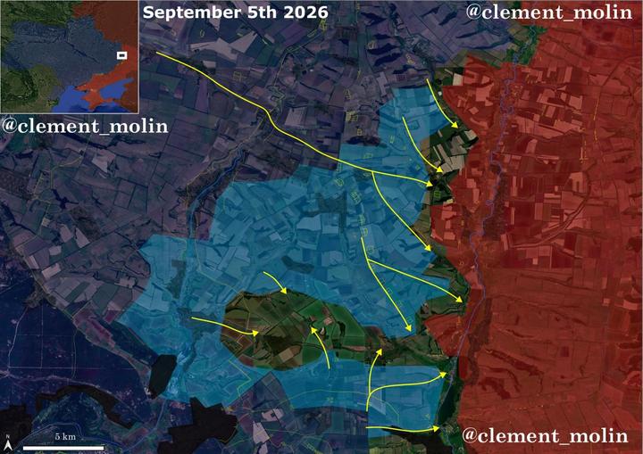 Map of Combat Operations