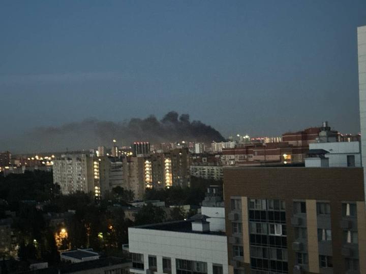 More than 600 drones attacked Moscow and the Moscow Region: a Wildberries warehouse caught fire