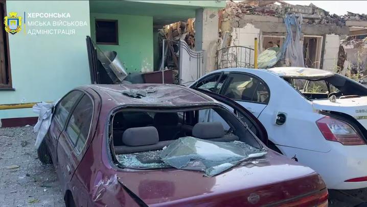 У Херсоні внаслідок російських атак загинули двоє людей, восьмеро поранені