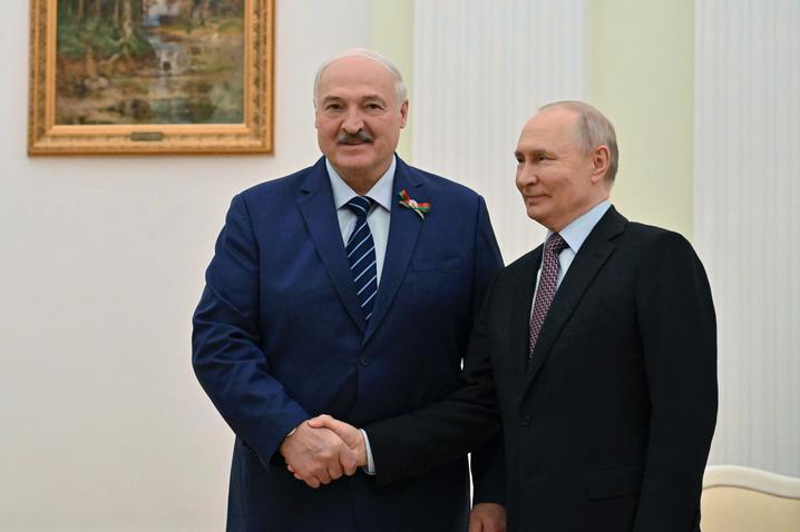 Лукашенко і Путін