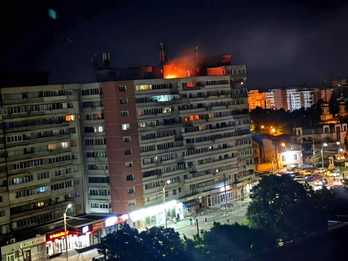 Будинок, куди влучив БПЛА
