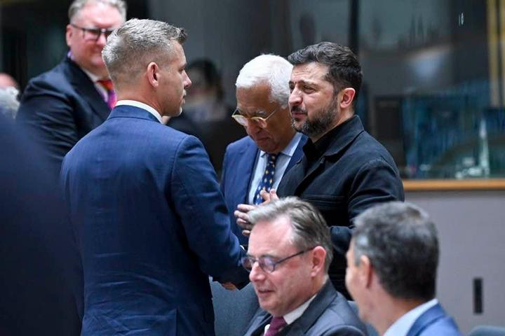 Петер Мадяр і Володимир Зеленський