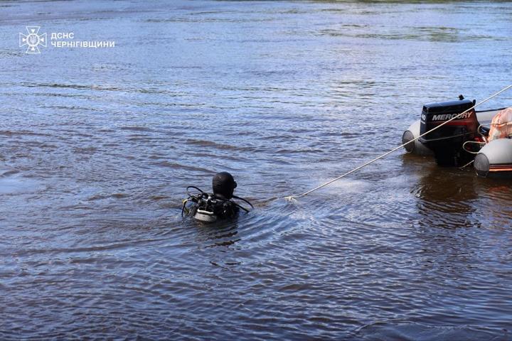 26.05.2026 На Чернігівщині з Десни дістали тіло чоловіка