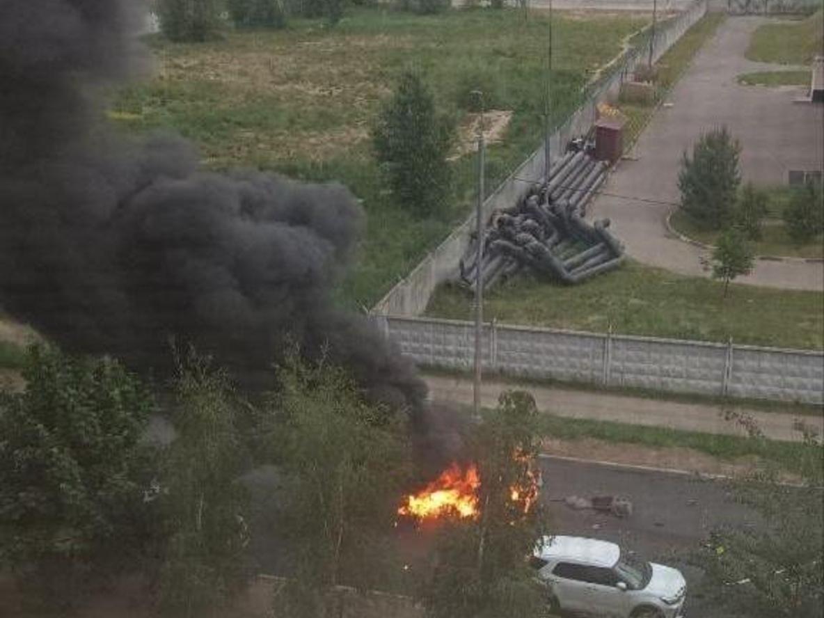 Росія Пожежа