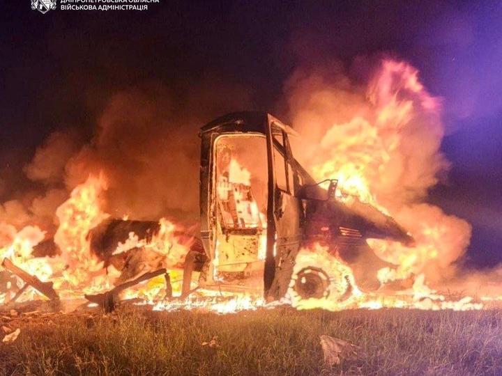 Дніпропетровщина Наслідки обстрілу