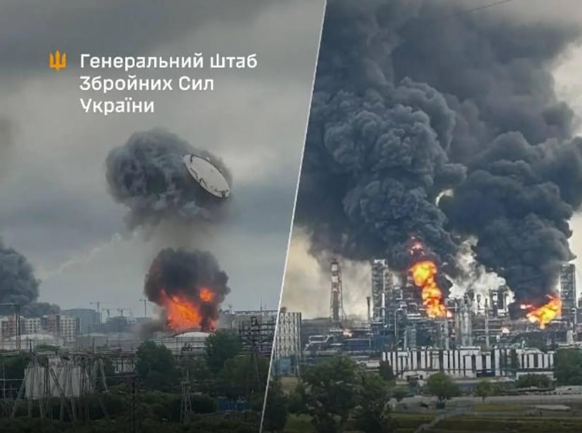 Ураження Московського НПЗ