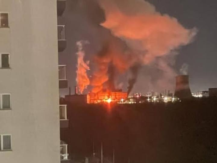 Масштабна пожежа на ТЕЦ: у Бухаресті палали три трансформатори та 30 тонн мастила – фото