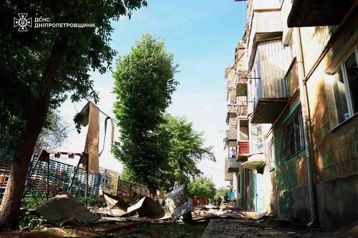 Наслідки обстрілу 