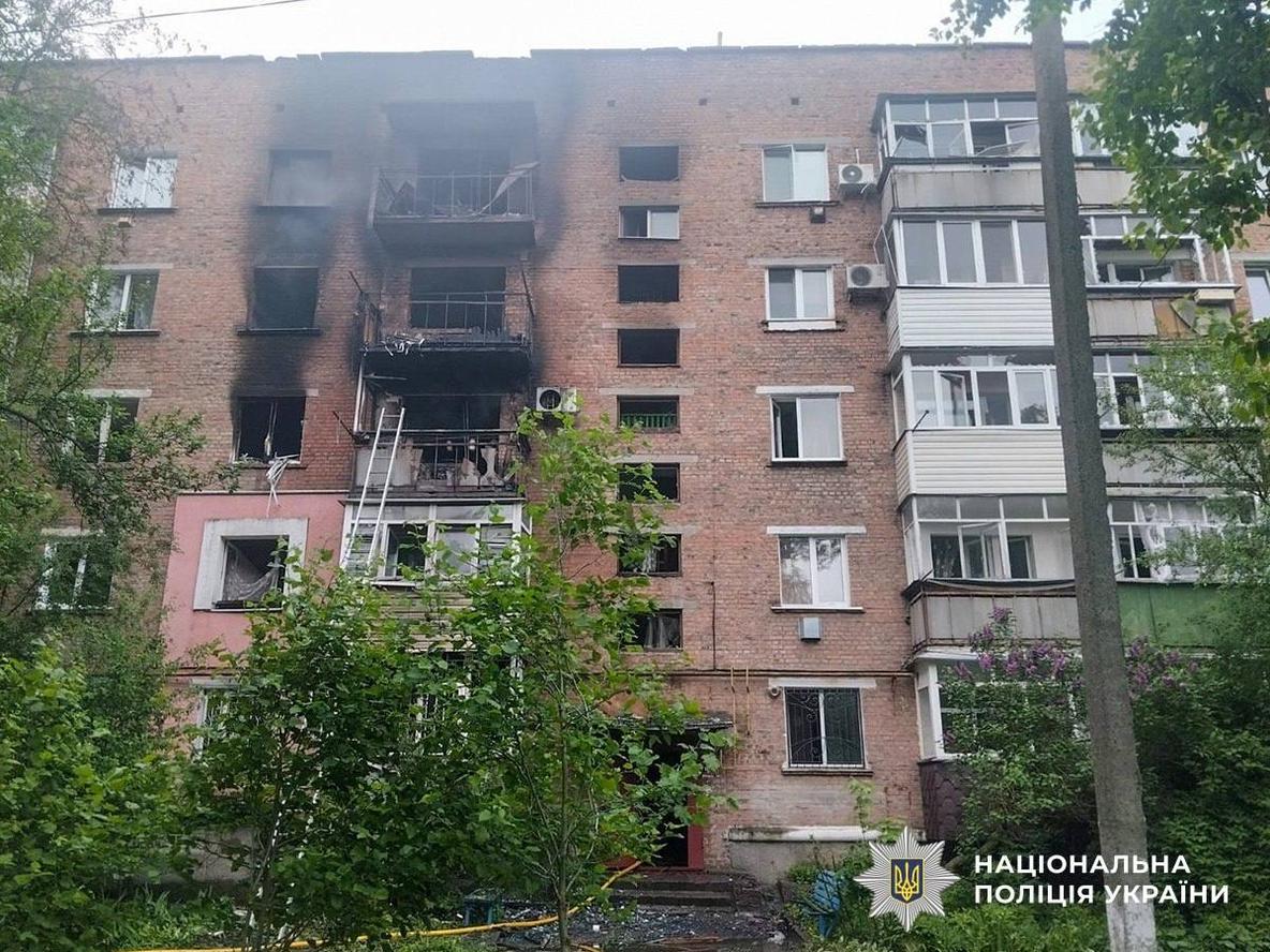 Пошкоджений будинок