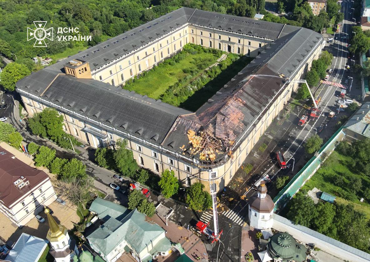 У Києві різко збільшилася кількість об'єктів культурної спадщини, пошкоджених внаслідок атак РФ