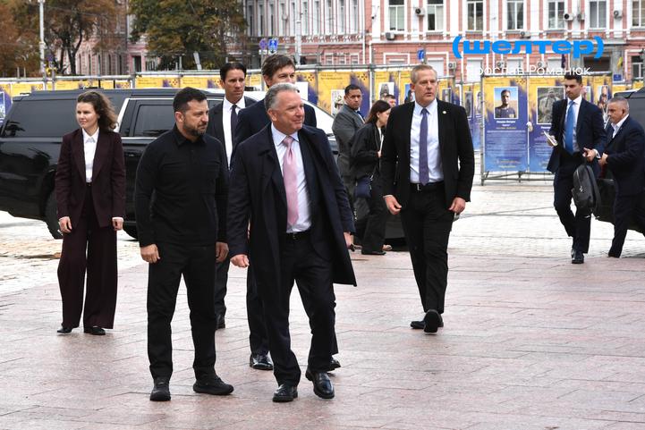 Стів Віткофф і Джаред Кушнер вперше приїхали в Україну