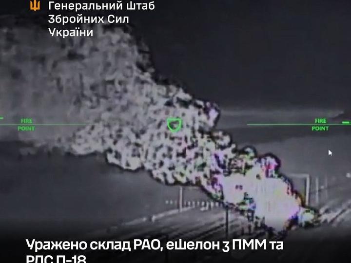 Сили оборони України уразили ворожий артсклад та ешелон з пальним
