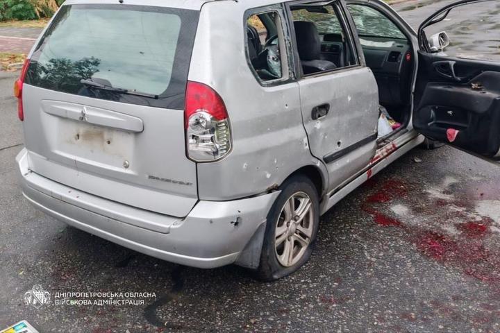 П’ятеро людей дістали поранень унаслідок артилерійського удару по Нікополю