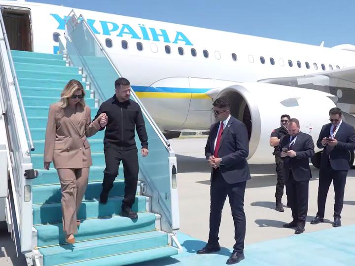 Володимир і Олена Зеленські