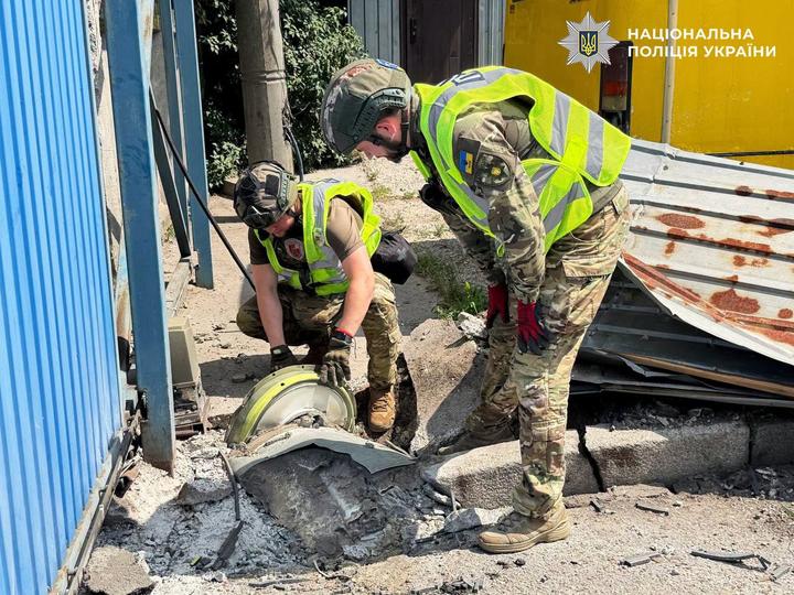 14 липня Уламок російьскої ракети