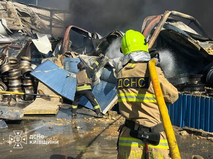 Ліквідація наслідків атаки РФ на Київщину 28 серпня 2026 року