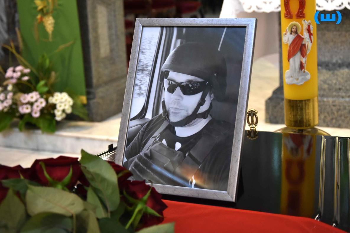 Kyiv bid farewell to Polish volunteer Marek Rusek-Wolski, who was killed in Kharkiv