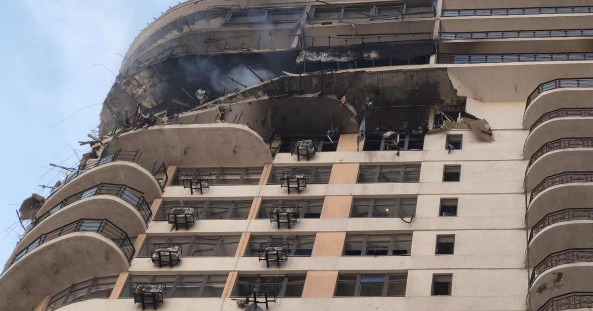 Clearing the Rubble in Odesa: A Body Was Found Following the Russian Attack | (shelter)
