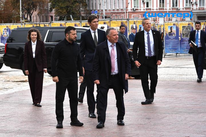 Стів Віткофф і Джаред Кушнер вперше приїхали в Україну