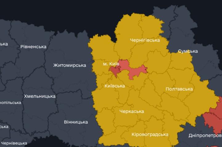 Путінське перемир'я: в Києві вперше оголосили жовтий сигнал тривоги "Дронова небезпека"