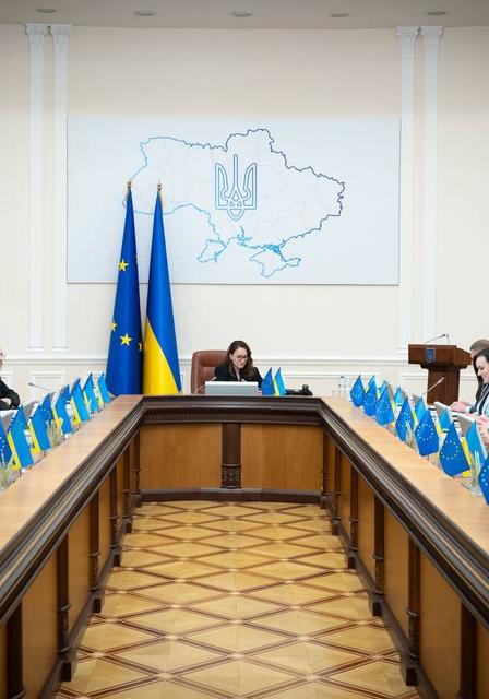 Юлія Свириденко на засіданні уряду