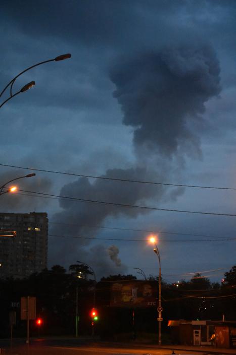 06.07.2026, Київ Пожежа в Голосіївському районі