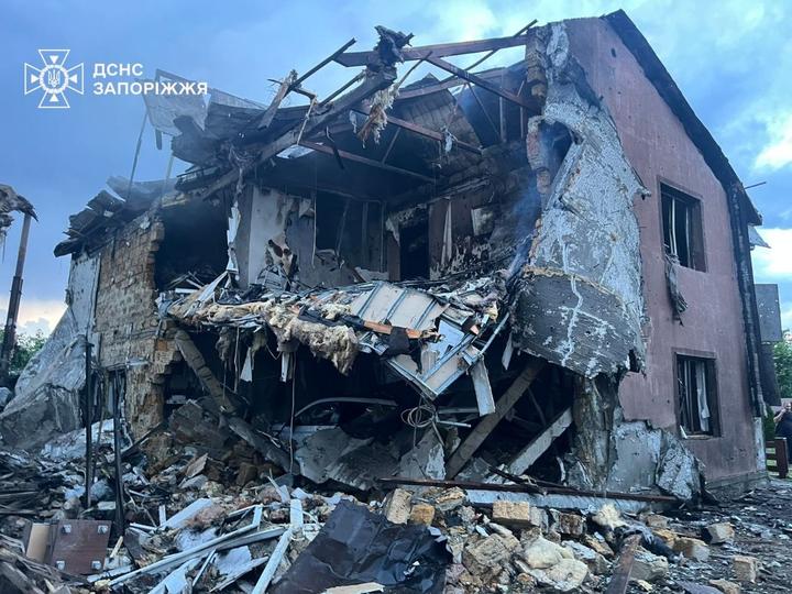 Атака БпЛА по Вільнянську