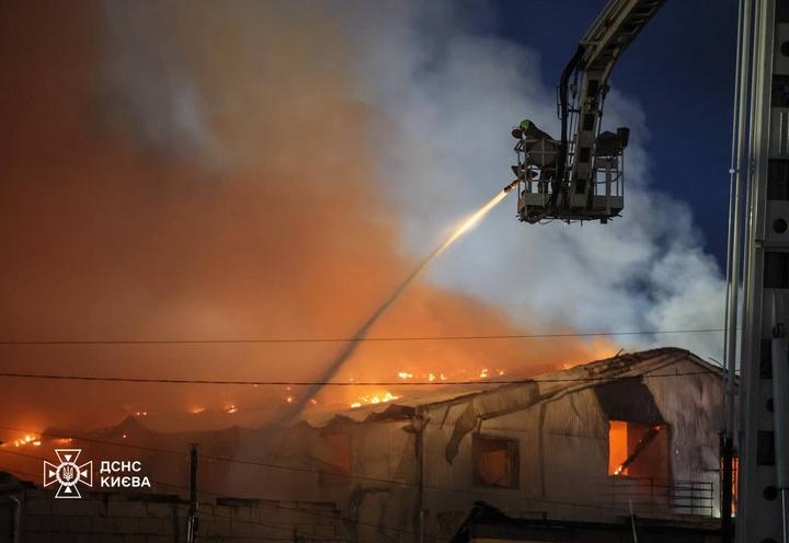 8 липня 2026 р. Пожежа внаслідок удару
